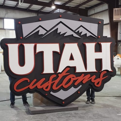 Utah customs sign