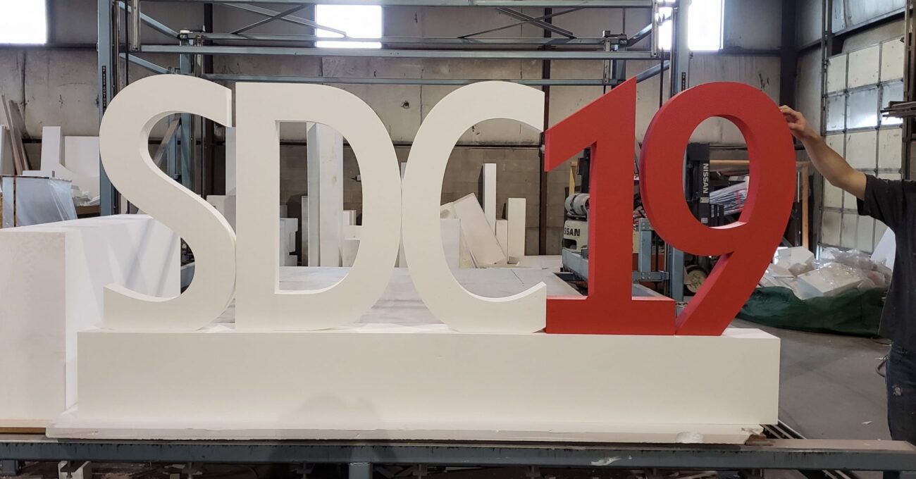 3d letters production